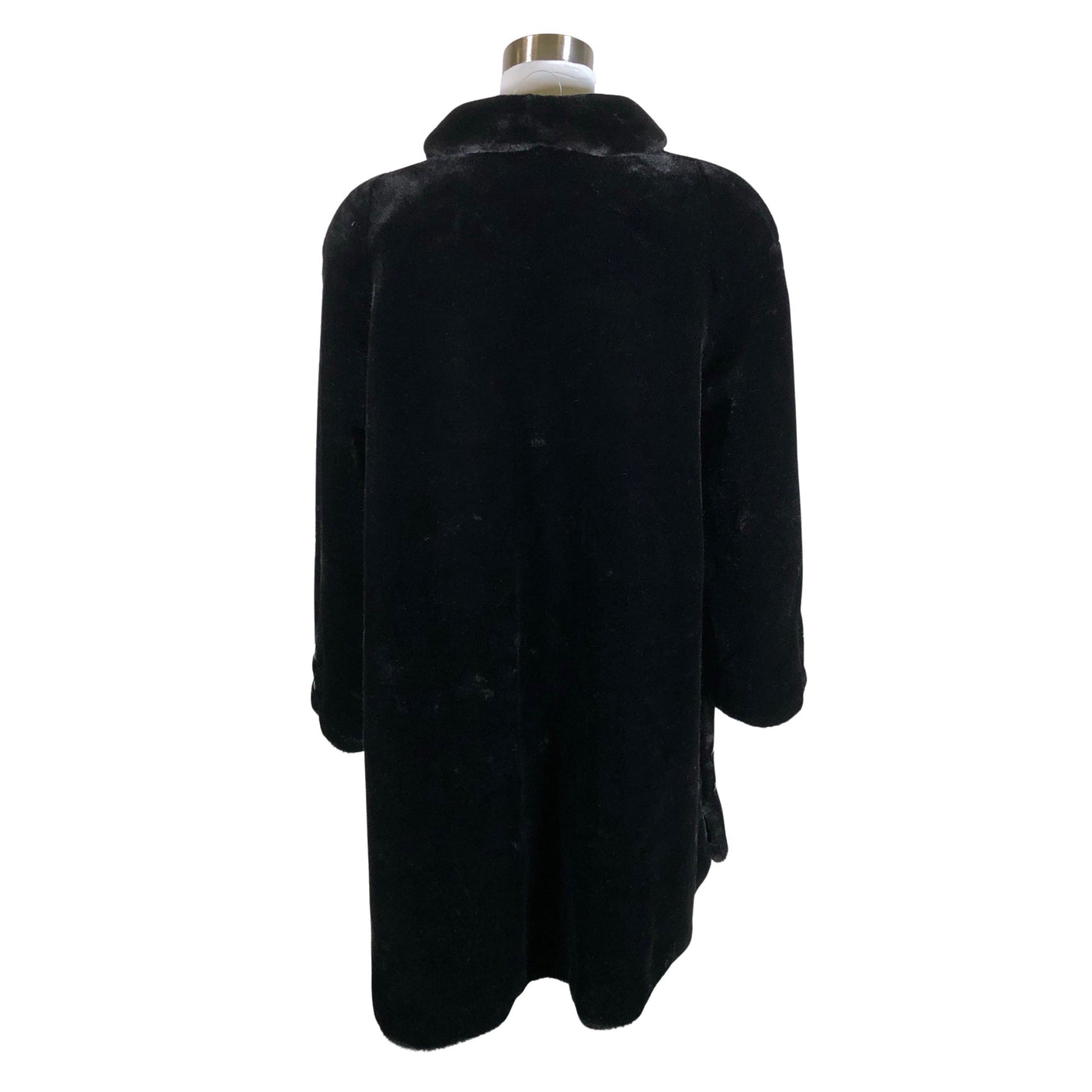 Unisex Ajatar - Faux fur coat, size 34 - Black (2)