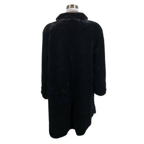Unisex Ajatar - Faux fur coat, size 34 - Black (2)