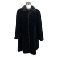 Unisex Ajatar - Faux fur coat, size 34 - Black ()