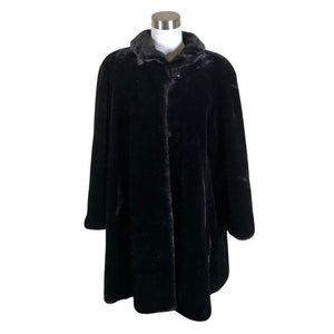 Unisex Ajatar - Faux fur coat, size 34 - Black (1)