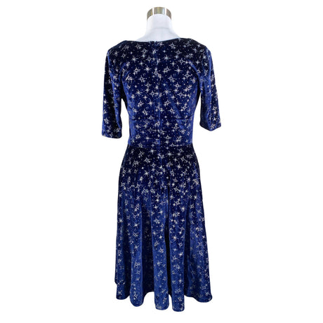Unisex Collectif - Party dress, size 38 - Blue (2)