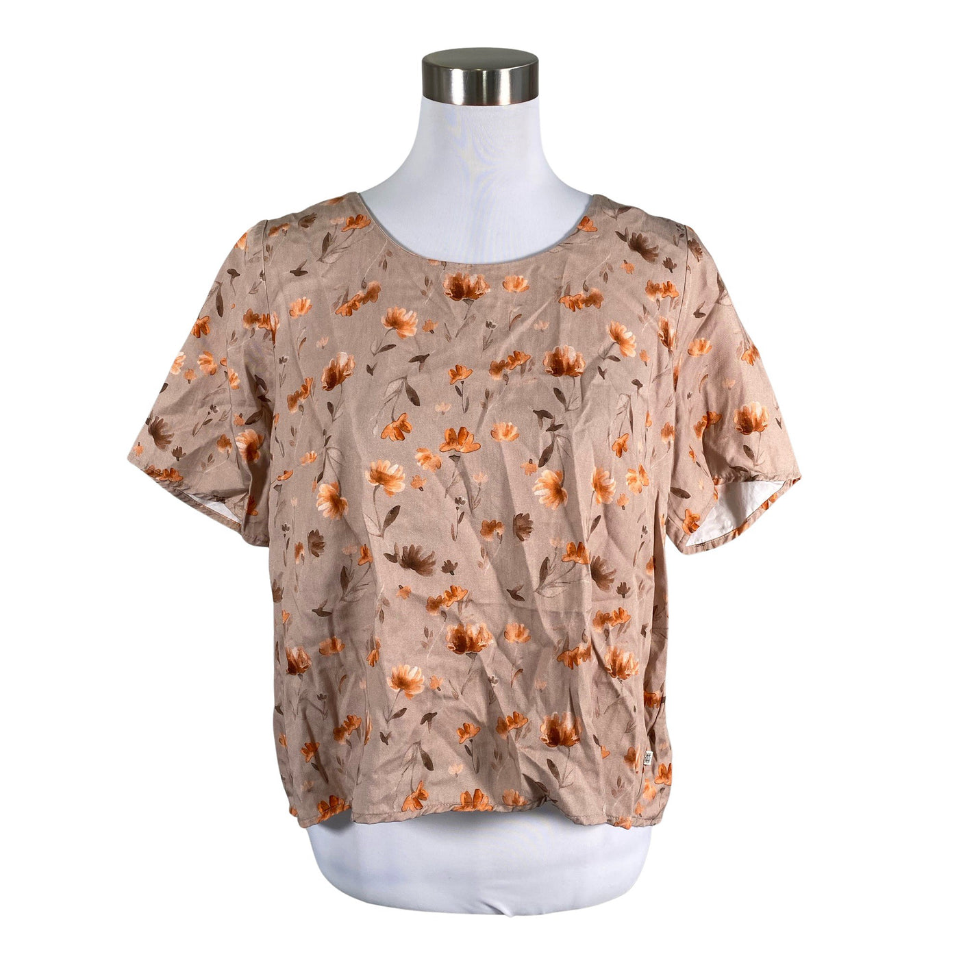 Unisex Kaiko - Short-sleeved blouse, size 36 - Light pink (1)