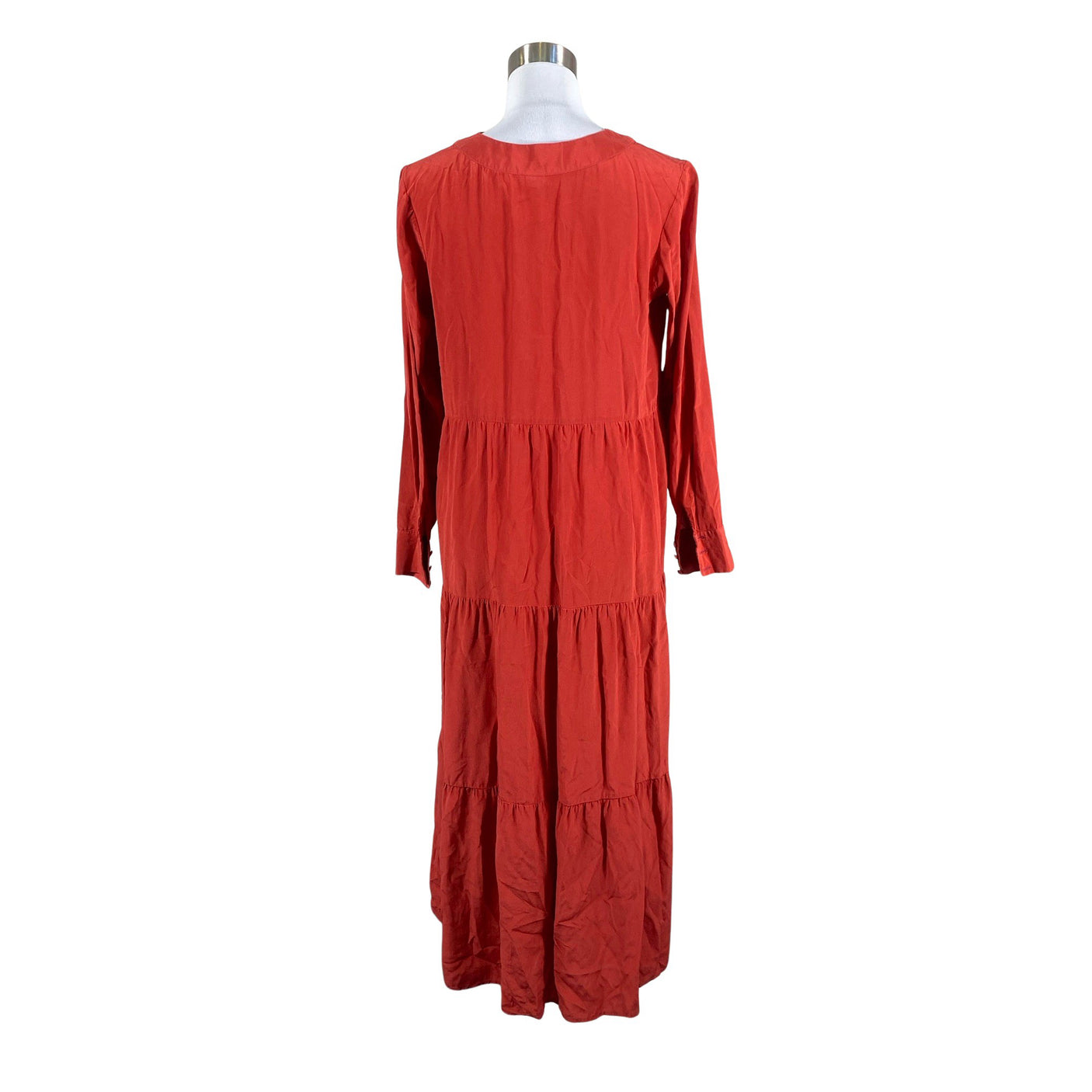 Unisex R-collection - Schiffon dress, size 36 - Red (2)