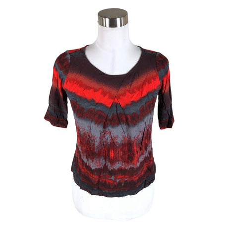 Unisex Sandwich - Short-sleeved blouse, size 38 - Red ()