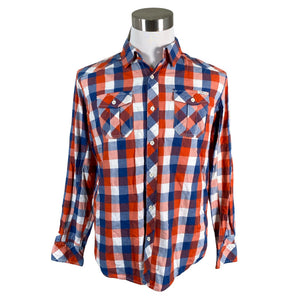 Unisex Blend - Collared shirt, size L - Blue (1)
