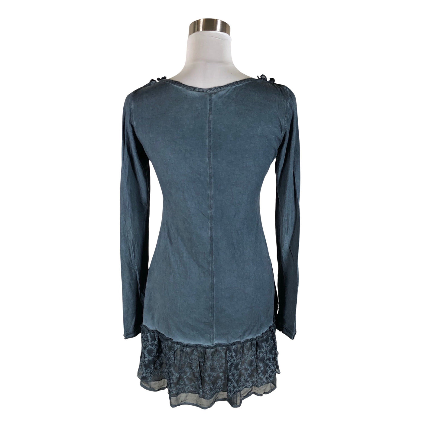 Unisex Nile - Tricot tunic, size 36 - Blue (2)