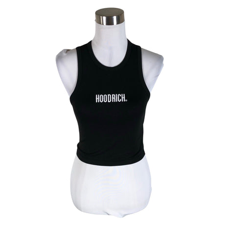 Unisex Hoodrich - Tricot tank top, size 36 - Black ()