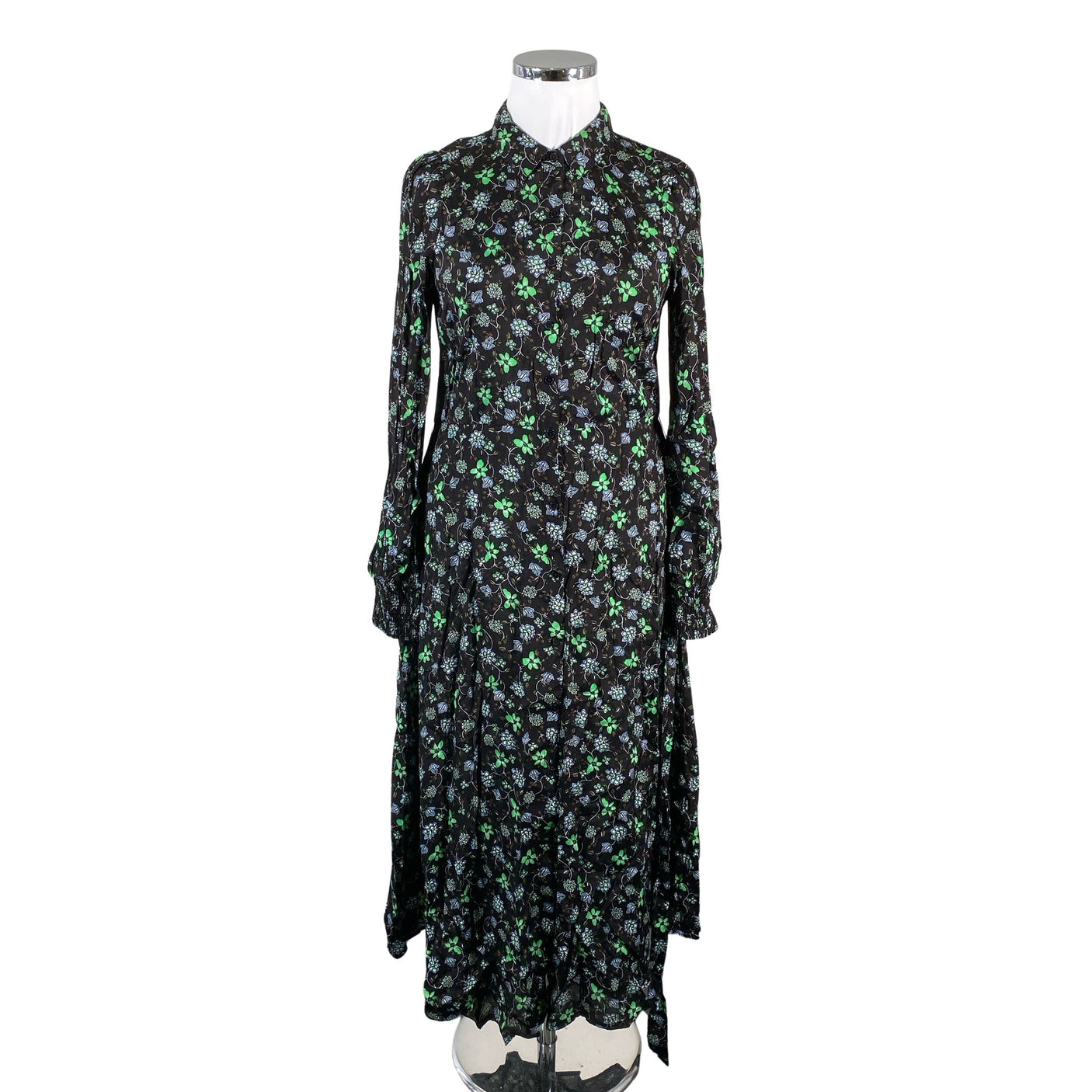 Unisex Kaffe - Schiffon dress, size 42 - Black (1)
