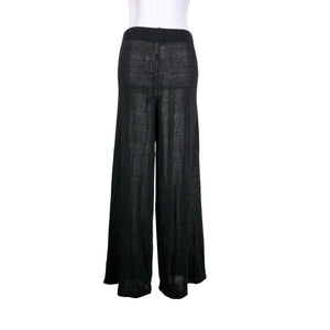 Unisex Sarah Pacini - Tricot pants, size 38 - Black (2)