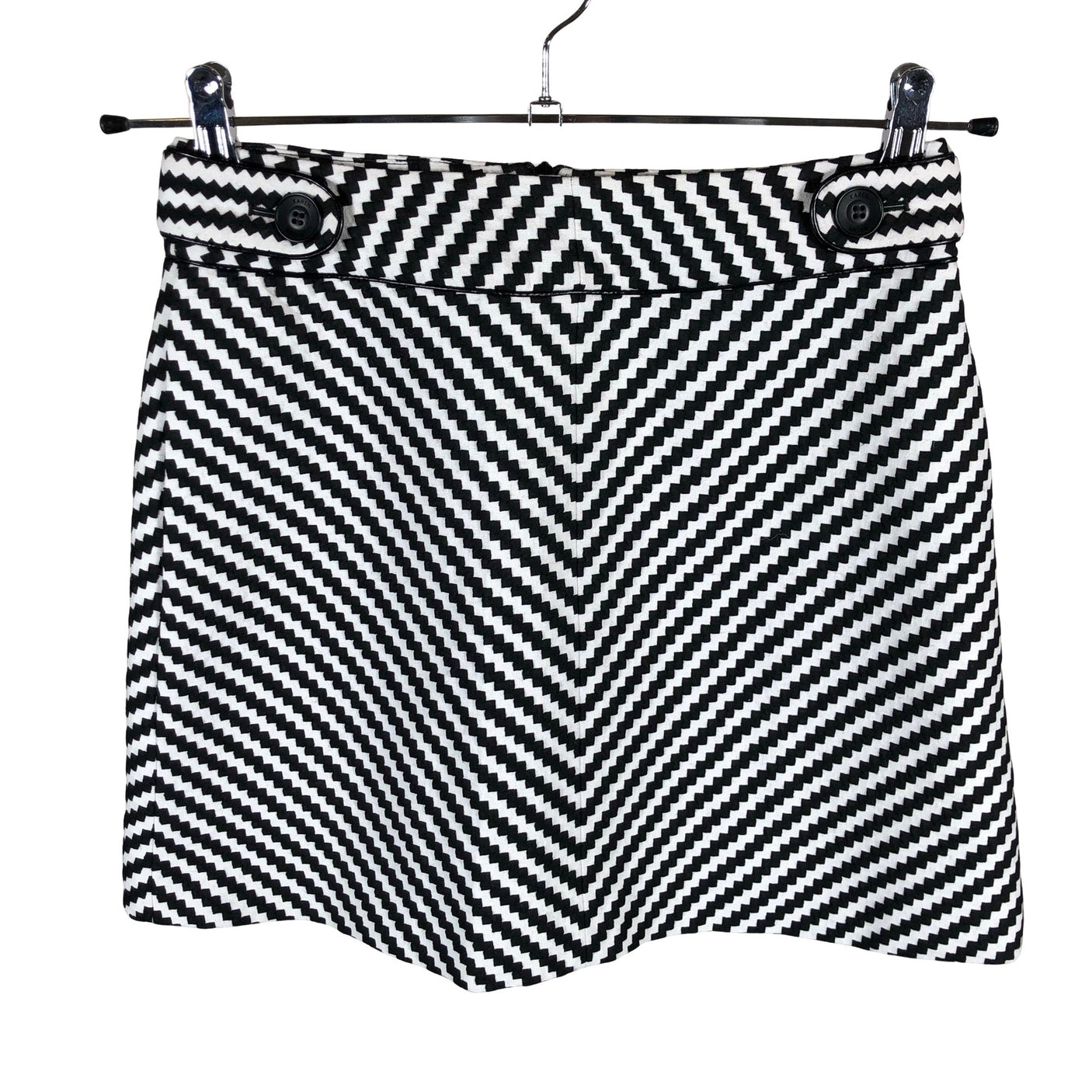Unisex Karen Millen - Fabric skirt, size 34 - White (1)