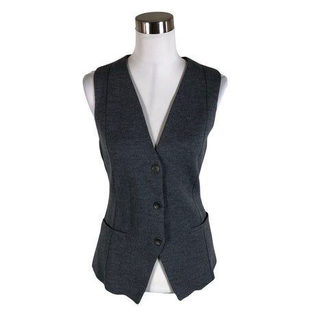 Unisex COS - Knit vest, size 36 - Gray ()