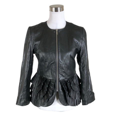 Unisex Andiata - Leather jacket, size 38 - Black ()