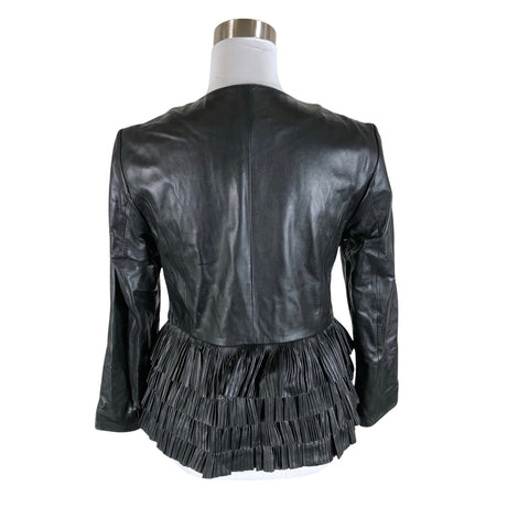 Unisex Andiata - Leather jacket, size 38 - Black (2)