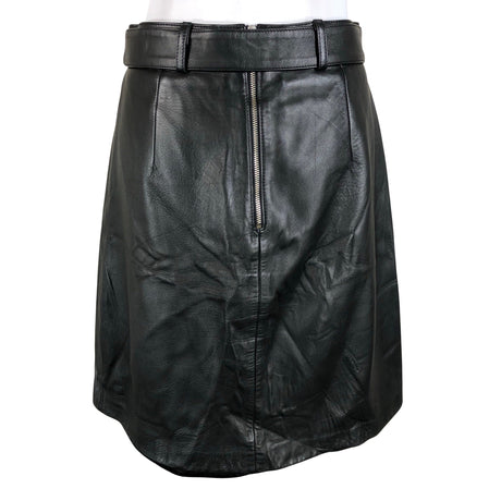 Unisex Andiata - Leather skirt, size 38 - Black (2)