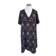 Unisex Zizzi - Schiffon dress, size 50 - Black ()
