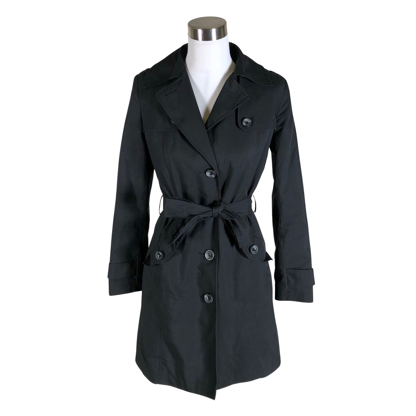Unisex Marks&Spencer - Trench coat, size 38 - Black (1)