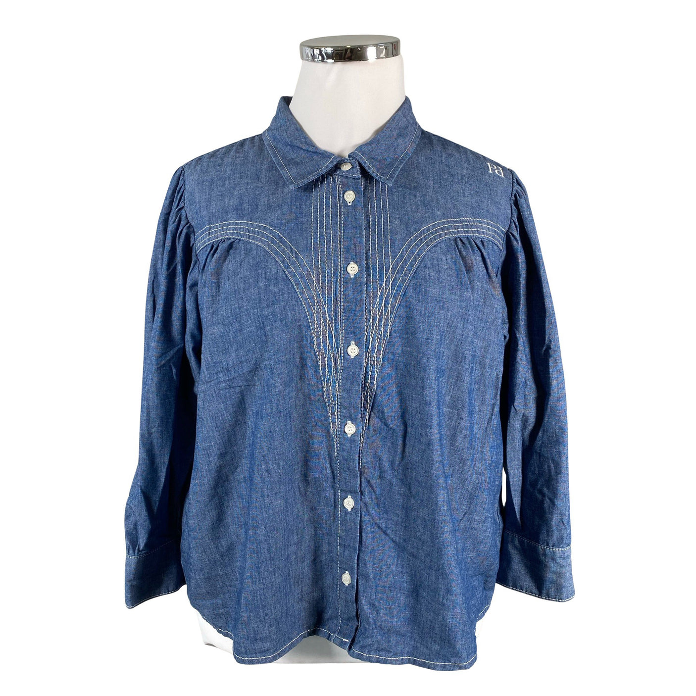 Unisex Philosophy Blues Original - Denim shirt, size 44 - Black (1)