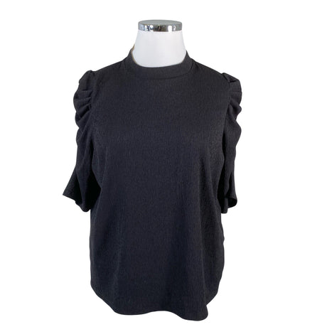 Unisex Lindex - Short-sleeved blouse, size 52 - Black ()