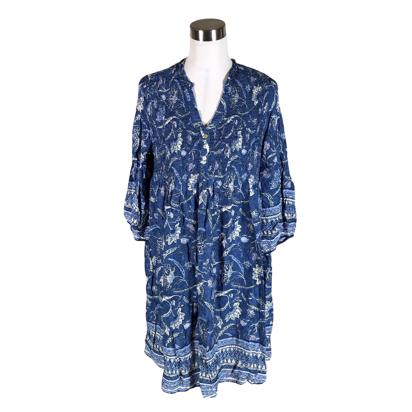 Unisex Southern Cotton - Schiffon dress, size 40 - Blue (1)