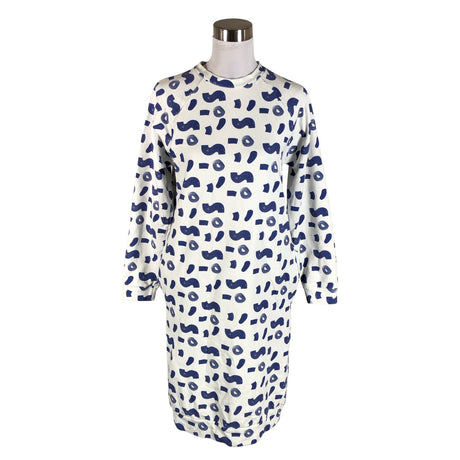 Unisex Cream - Schiffon dress, size 38 - White ()
