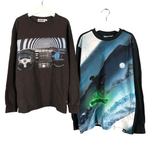 Unisex Molo Kids - Tricot shirt, size 146 - 152 - Brown (1)