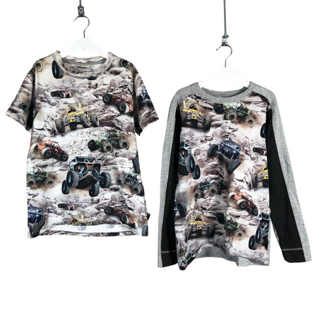 Unisex Molo Kids - T-shirt, size 146 - 152 - Gray ()