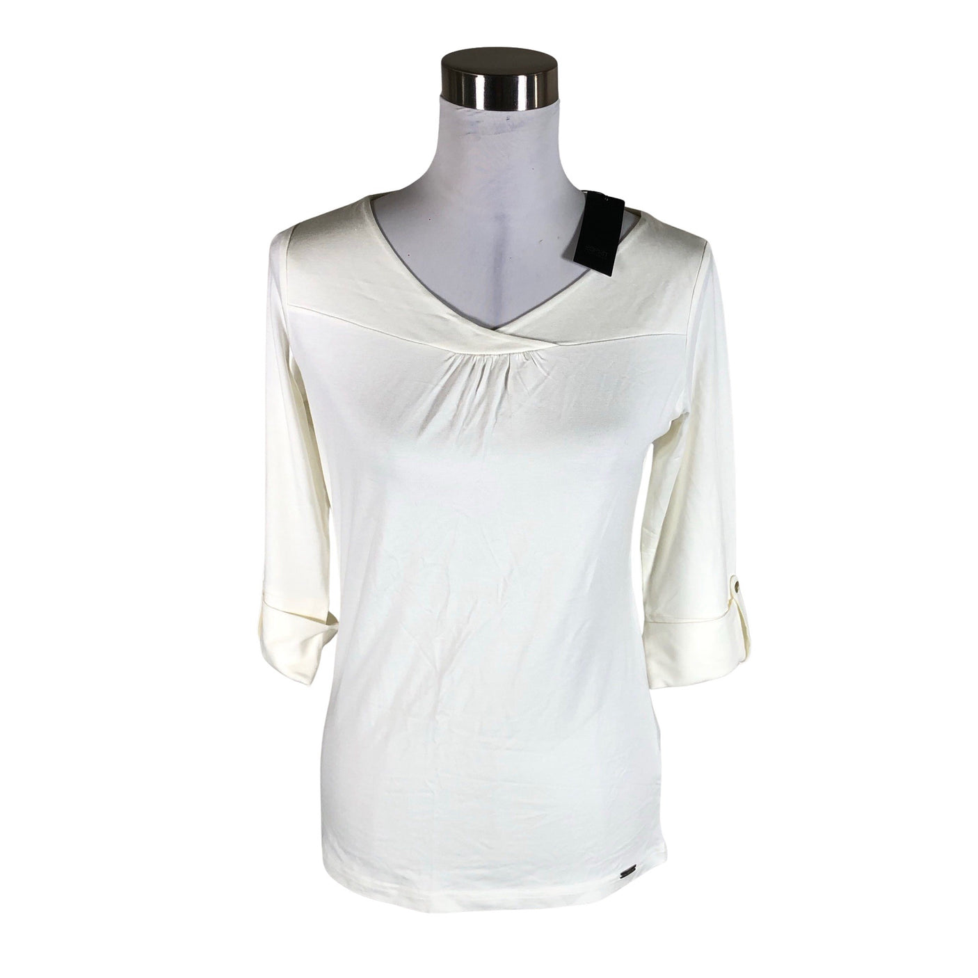 Unisex Esprit - Tricot shirt, size 40 - White (1)