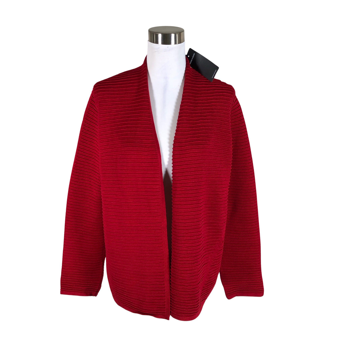 Unisex More&More - Cardigan, size 40 - Red (1)