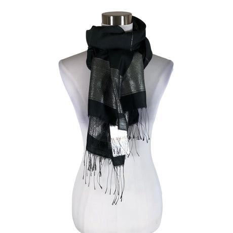 Unisex Lasessor - Scarf, size Maxi - Black ()