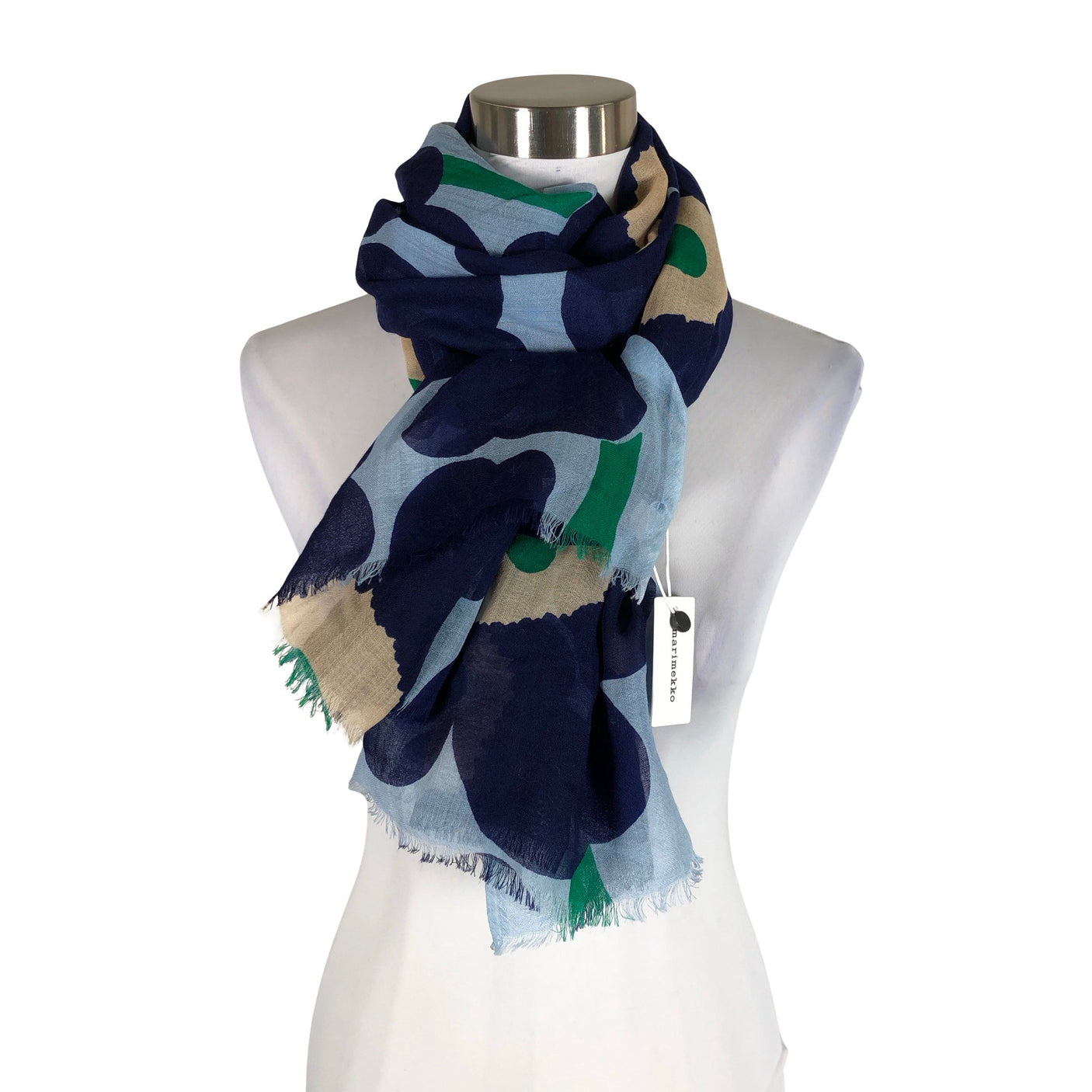 Unisex Marimekko - Scarf, size Maxi - Blue (1)