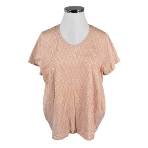 Unisex Ulla Popken - T-shirt, size 50 - Light pink (1)