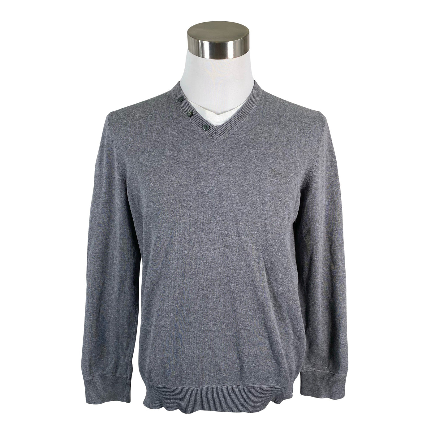 Unisex s.Oliver - Sweater, size L - Gray (1)