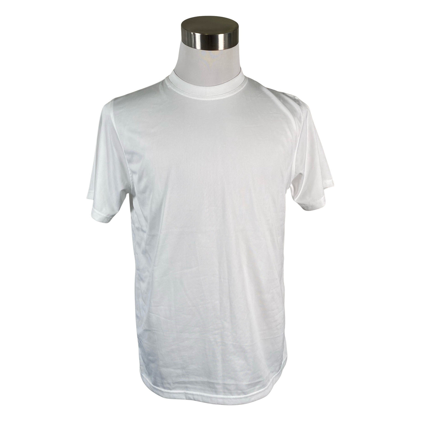 Unisex James Nicholson - Sports shirt, short sleeve, size M - White (1)