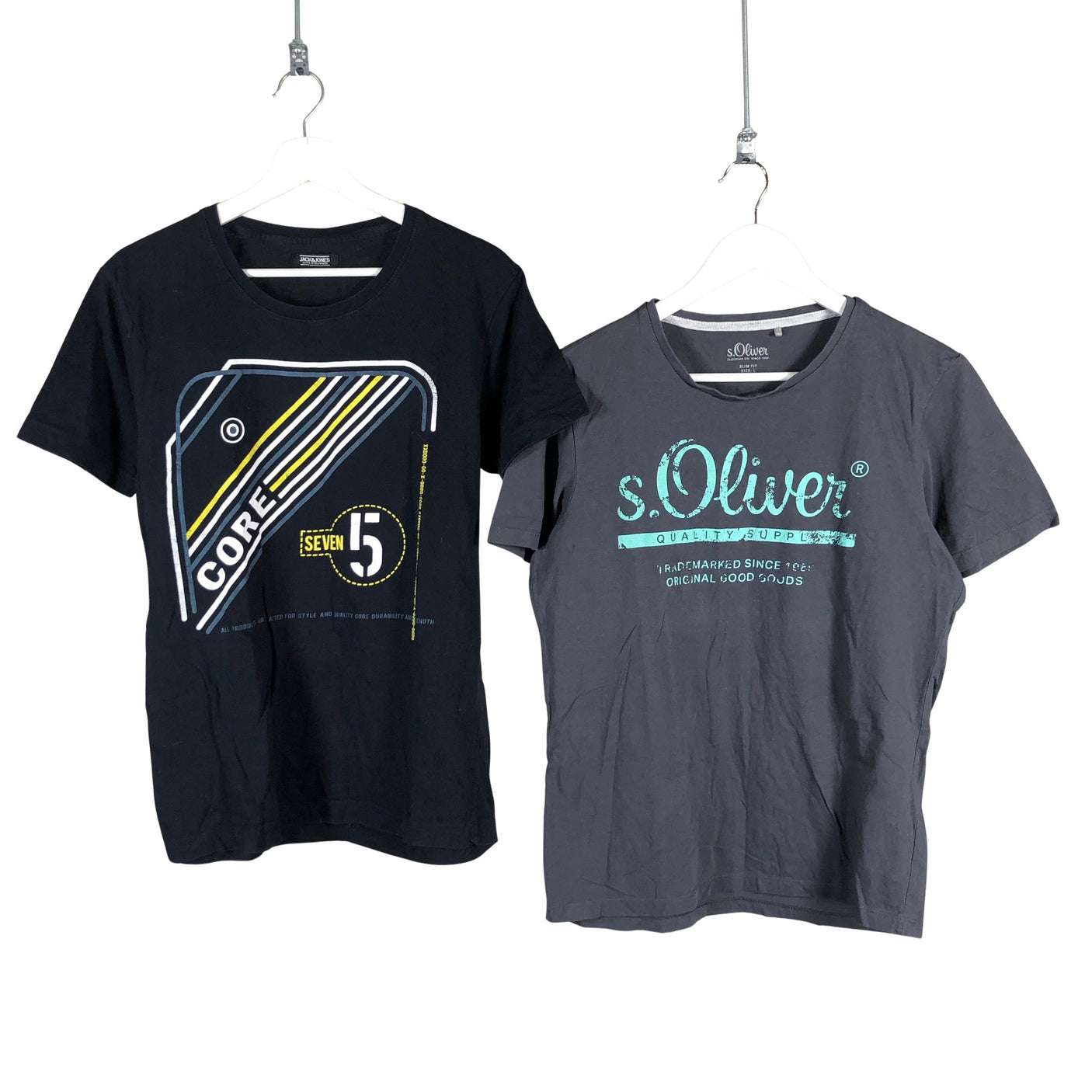 Unisex Jack & Jones - T-shirt, size L - Black (1)