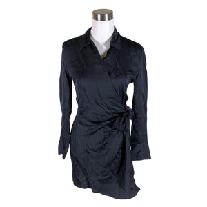 Unisex Tommy Hilfiger - Schiffon dress, size 32 - Blue (1)