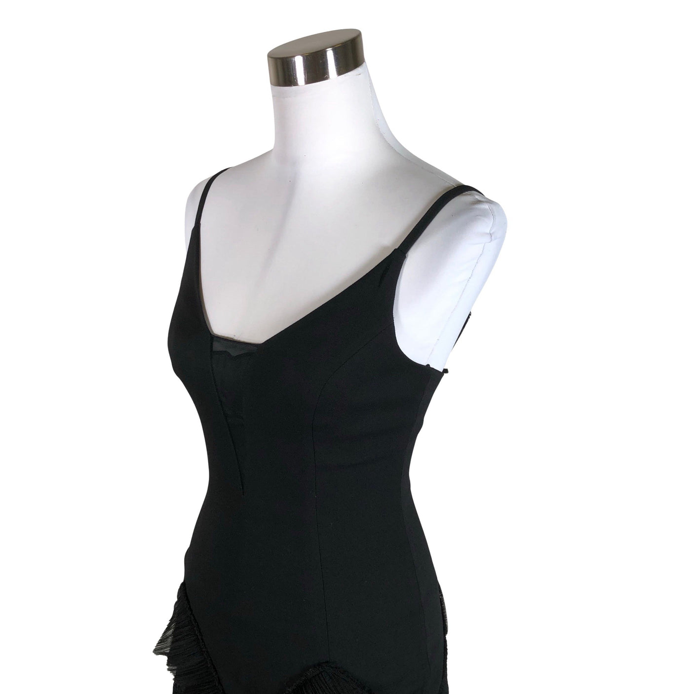 Unisex BCBG Maxazria - Evening dress, size 32 - Black (3)