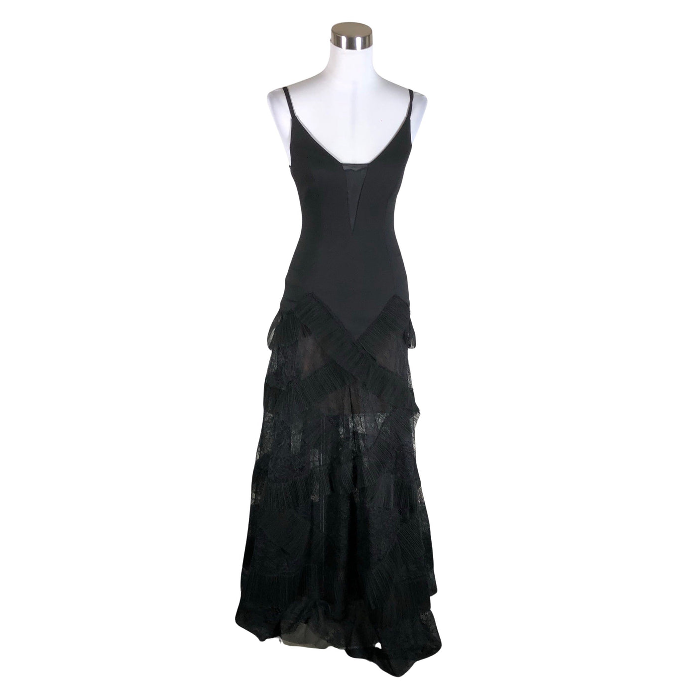 Unisex BCBG Maxazria - Evening dress, size 32 - Black (1)