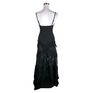 Unisex BCBG Maxazria - Evening dress, size 32 - Black (2)