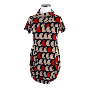 Unisex Purplish London - Tricot dress, size 42 - Black (1)
