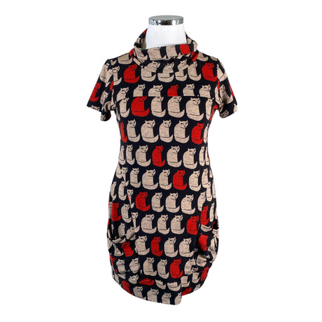Unisex Purplish London - Tricot dress, size 42 - Black ()