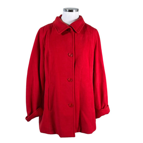 Unisex Classic Line - Wool coat, size 48 - Red ()