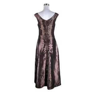 Unisex Chou Chou - Party dress, size 38 - Brown (2)