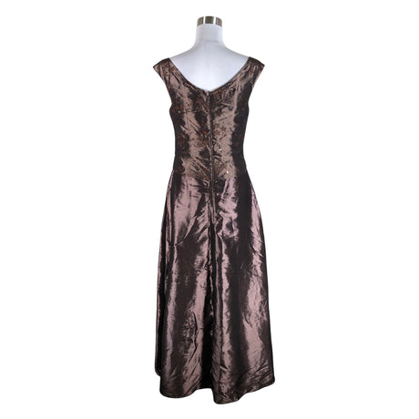 Unisex Chou Chou - Party dress, size 38 - Brown (2)