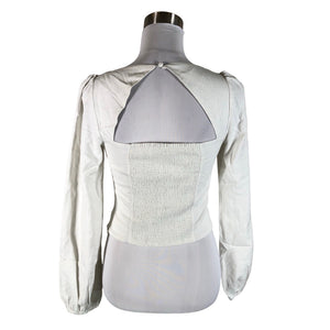 Unisex &Other Stories - Blouse, size 36 - White (2)