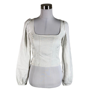 Unisex &Other Stories - Blouse, size 36 - White (1)