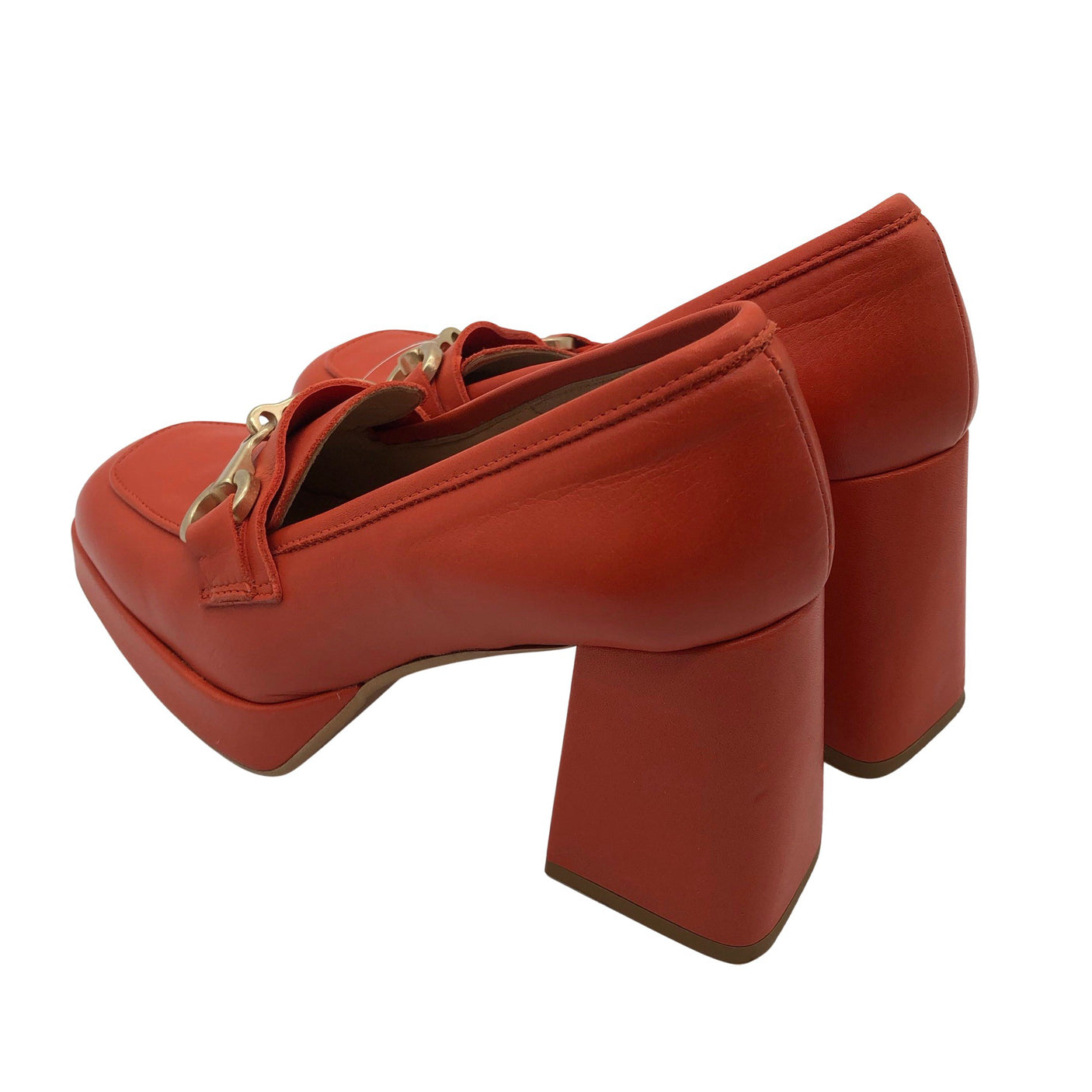 Unisex Vamsko - High heels, size 39 - Orange (2)