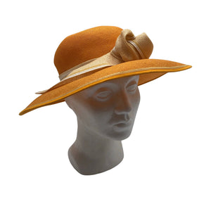 Unisex Handmade - Hat, size 56 - 58 cm - Yellow (1)