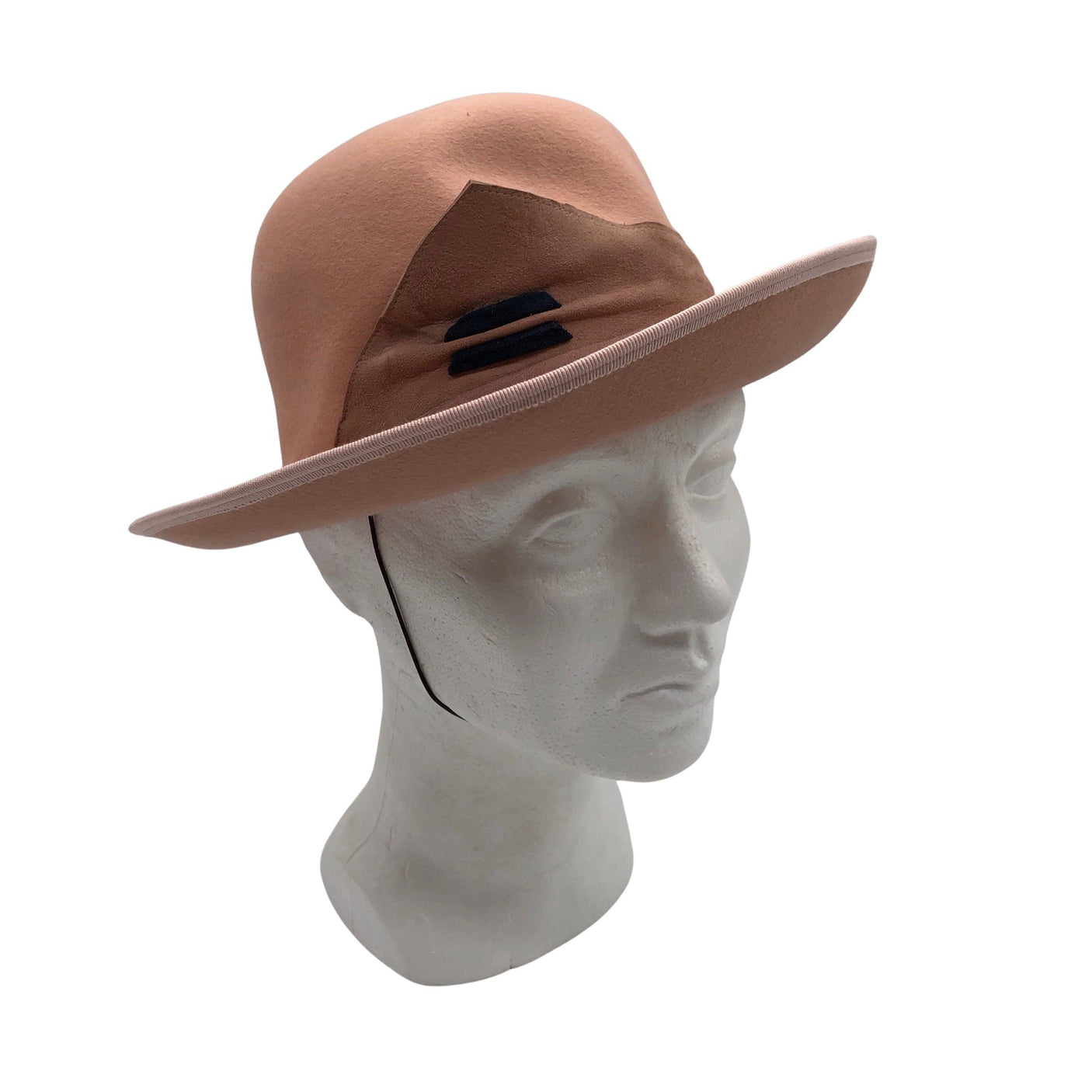 Unisex Handmade - Hat, size 56 - 58 cm - Light pink (1)