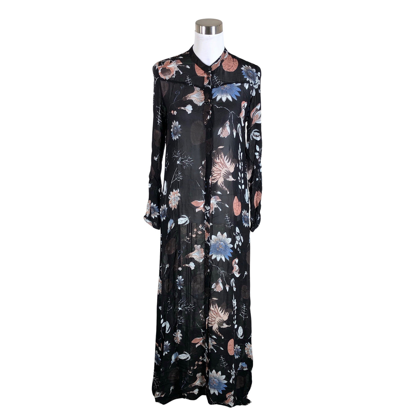 Unisex Nü - Maxi dress, size 36 - Black (1)