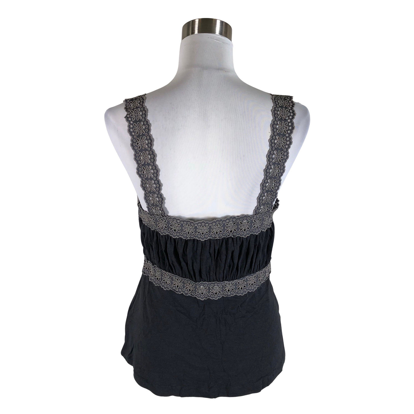 Unisex Munthe plus Simonsen - Tricot tank top, size 38 - Gray (2)